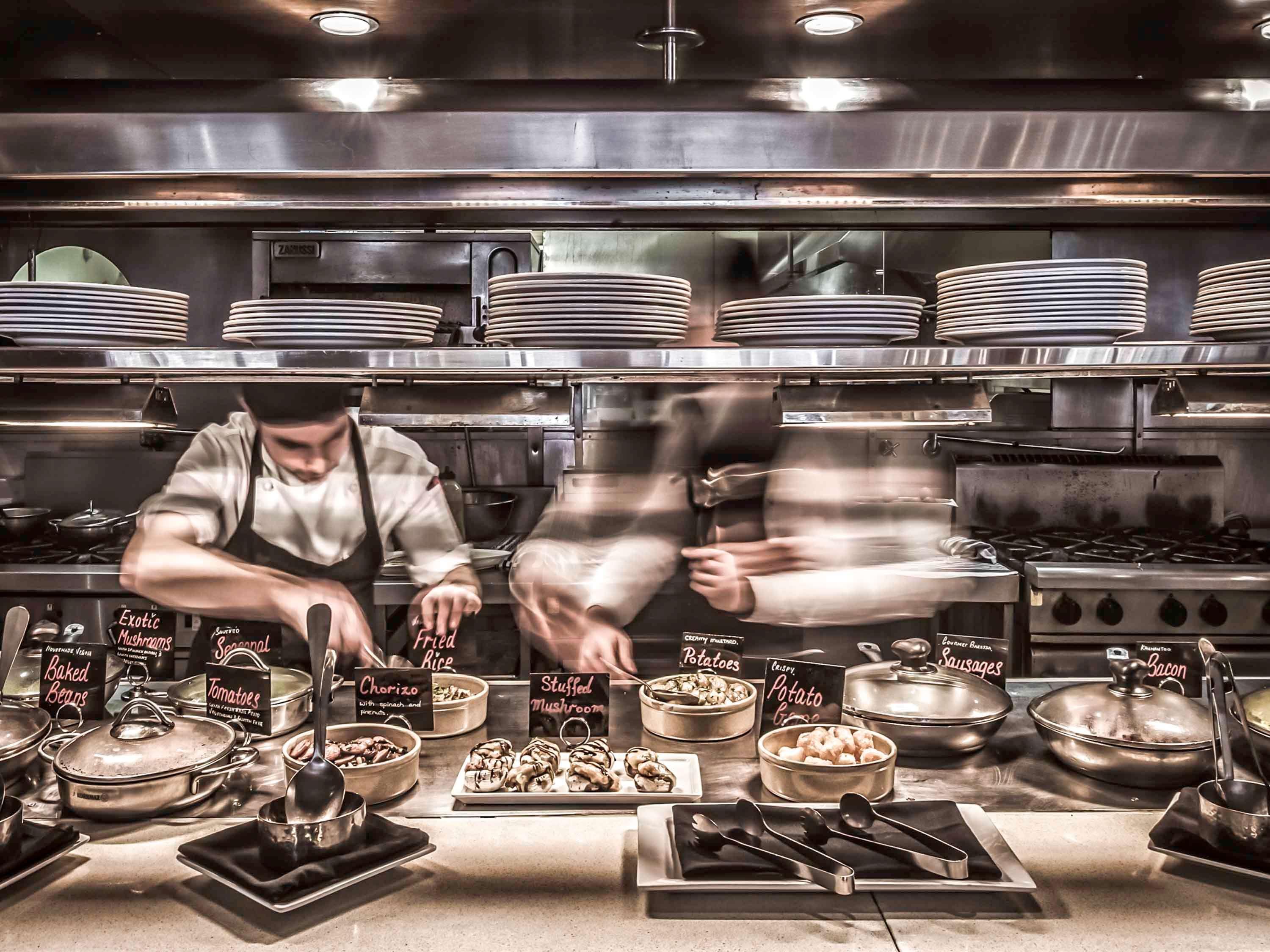 The Playford Adelaide - Mgallery Luaran gambar The kitchen at the restaurant